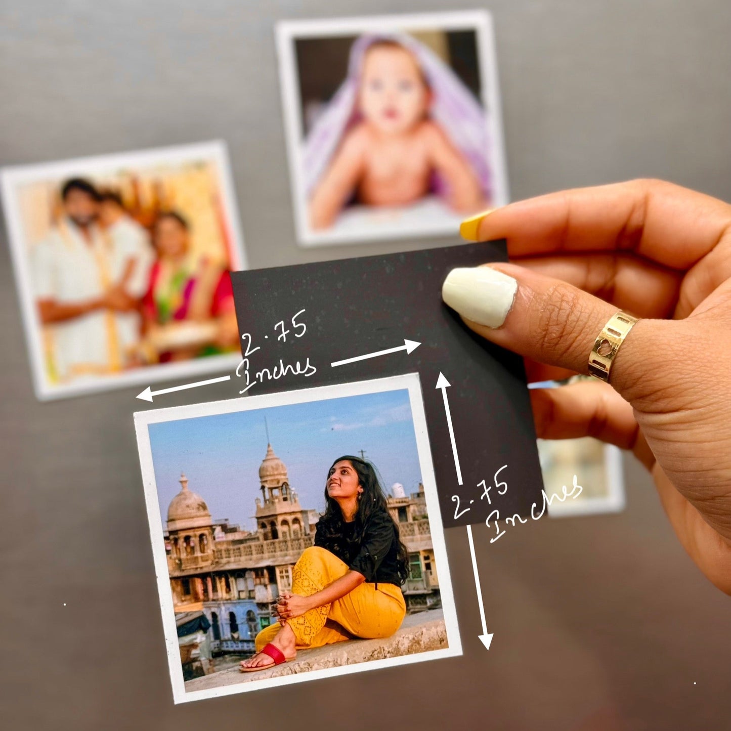 2.75x2.75 Inch Photo Magnets