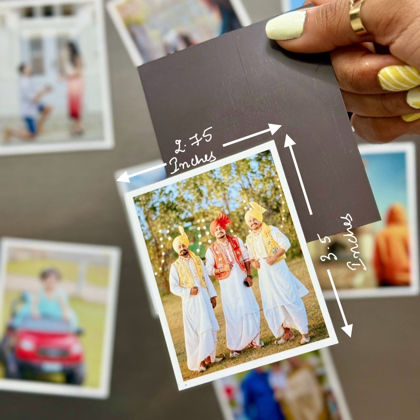 2.75x3.5 Inch Photo Magnets